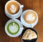 Latte Art at PK Coffee, #EatStowe